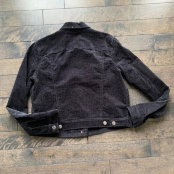 Gap Velvet Trucker Jacket - NEW - Picture 3 of 3
